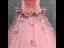 Vintage / Retro Candy Pink Prom Dresses 2019 Ball Gown V-Neck Suede Pearl Appliques Sleeveless Backless Floor-Length / Long Formal Dresses