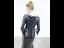 Charmant Noire Robe De Soirée 2019 Trompette / Sirène V-Cou Paillettes Ceinture 3/4 Manches Longue Robe De Ceremonie
