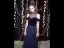 Elegant Navy Blue See-through Evening Dresses  2019 A-Line / Princess High Neck Short Sleeve Glitter Tulle Floor-Length / Long Ruffle Formal Dresses