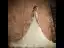 Élégant Champagne Robe De Mariée 2019 Princesse Encolure Dégagée En Dentelle Fleur Étoile 3/4 Manches Dos Nu Chapel Train
