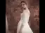 Elegante Ivory / Creme Brautkleider / Hochzeitskleider 2019 A Linie Rundhalsausschnitt Pailletten Spitze Blumen Quaste 3/4 Ärmel Rückenfreies Kathedrale Schleppe