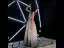 Charmant Dégradé De Couleur Robe De Soirée 2019 Princesse Encolure Dégagée Glitter Polyester Faux Diamant Sans Manches Dos Nu Longue Robe De Ceremonie