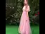 Affordable Candy Pink Bridesmaid Dresses 2019 A-Line / Princess Appliques Lace Floor-Length / Long Ruffle Wedding Party Dresses