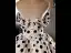 Fashion White Homecoming Spotted Graduation Dresses 2024 Ball Gown Strapless Sleeveless Backless Short Formal Dresses