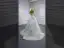 Charmant Ivory / Creme Perlenstickerei Pailletten Spitze Blumen Fallende Rüsche Brautkleider / Hochzeitskleider 2021 A Linie Off Shoulder Kurze Ärmel Rückenfreies Hof-Schleppe Hochzeit