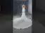 Glitzernden High End Weiß Handgefertigt Perlenstickerei Pailletten Brautkleider / Hochzeitskleider 2024 Meerjungfrau Off Shoulder 3/4 Ärmel Rückenfreies Hof-Schleppe Hochzeit