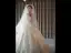Luxury / Gorgeous Ivory Beading Sequins Satin Wedding Dresses 2024 Ball Gown U-Neck Long Sleeve Backless Royal Train Wedding