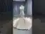 Luxe Scintillantes Champagne Fait main Perlage Faux Diamant Paillettes Robe De Mariée 2024 Trompette / Sirène Bretelles Spaghetti Sans Manches Dos Nu Chapel Train Mariage