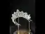 Charmant Doré Faux Diamant Alliage Accessoire Cheveux Mariage 2024 Mariage Couronner