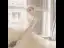 Schöne Champagner Brautkleider / Hochzeitskleider 2019 A Linie Off Shoulder Perlenstickerei Strass Spitze Blumen Kurze Ärmel Rückenfreies Königliche Schleppe