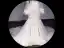 Sexy Champagne Wedding Dresses 2019 Trumpet / Mermaid Off-The-Shoulder Lace Flower Glitter Tulle Long Sleeve Backless Cathedral Train