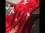 Style Chinois Rouge Satin Transparentes Robe De Soirée 2019 Princesse Col Haut Sans Manches Noeud Ceinture Brodé Fleur Perle Faux Diamant Longue Volants Dos Nu Robe De Ceremonie