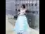 Modern / Fashion Jade Green Evening Dresses  2019 A-Line / Princess Bow Spaghetti Straps Ruffle Flower Sleeveless Backless Floor-Length / Long Formal Dresses