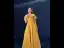Vintage / Retro Yellow Prom Dresses 2021 A-Line / Princess Off-The-Shoulder Ruffle Short Sleeve Solid Color Satin Engagement Formal Dresses Sweep Train