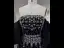 High-end Black Rhinestone Prom Dresses 2024 Empire Strapless Puffy Short Sleeve Backless Floor-Length / Long Prom Formal Dresses