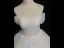 Chic / Beautiful White Beading Appliques Prom Dresses 2024 Ball Gown Strapless Sleeveless Backless Floor-Length / Long Prom Formal Dresses