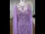 Haut de Gamme Scintillantes Lilas Paillettes Robe De Bal 2024 Trompette / Sirène Bretelles Spaghetti Sans Manches Dos Nu Train De Balayage Promo Robe De Ceremonie