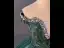 Vintage / Retro Dark Green Beading Sequins Lace Flower Prom Dresses 2024 Off-The-Shoulder Ball Gown Sleeveless Backless Floor-Length / Long Prom Formal Dresses