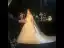 Elegant Champagne Brudekjoler 2019 Ballkjole Kjæreste Uten Ermer Ryggløse Beading Perle Appliques Blonder Glitter Tyll Cathedral Train Buste