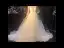 Meilleur Champagne Jardin / Extérieur Robe De Mariée 2019 Princesse Bretelles Spaghetti Transparentes Col v profond Sans Manches Dos Nu Appliques En Dentelle Perlage Perle Glitter Tulle Train De Balayage Volants