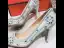 Chic / Beautiful Silver Wedding Shoes 2019 Crystal Rhinestone 9 cm Stiletto Heels Pointed Toe Wedding Pumps