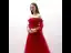 Charmant Bordeaux Robe De Soirée 2018 Princesse De l'épaule Manches Longues Appliques En Dentelle Fleur Faux Diamant Plumes Tribunal Train Volants Dos Nu Robe De Ceremonie