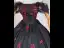 Romantic A-Line / Princess Black Red Sequins Prom Dresses 2024 Crossed Straps Ruffle Floor-Length / Long Off-The-Shoulder Sleeveless Ball Gown Formal Dresses