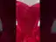Haut de Gamme Rouge Perlage Perle Paillettes En Dentelle Fleur Appliques Robe De Bal 2024 Robe Boule De l'épaule Sans Manches Dos Nu Chapel Train Promo