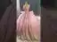 Haut de Gamme Rose Bonbon Fait main Perlage Perle Paillettes Volants en Cascade Robe De Bal 2024 Robe Boule Encolure Carrée Sans Manches Dos Nu Tribunal Train Promo Robe De Ceremonie