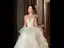 Charmant Blanche Perlage Perle Paillettes En Dentelle Fleur Volants en Cascade Légère Robe De Mariée 2024 Robe Boule Bretelles Spaghetti Sans Manches Dos Nu