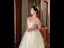 Charmant Weiß Perlenstickerei Pailletten Plissee Brautkleider / Hochzeitskleider 2024 Ballkleid Spaghettiträger Ärmellos Rückenfreies Lange Hochzeit