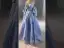High-end Pool Blue Sequins Prom Dresses 2024 A-Line / Princess Spaghetti Straps Sleeveless Backless Floor-Length / Long Prom Formal Dresses