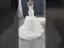 Sexy Haut de Gamme Blanche Perle Faux Diamant Volants en Cascade Robe De Mariée 2024 Trompette / Sirène Bustier Sans Manches Dos Nu Train De Balayage Mariage