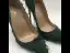 Chic / Beautiful Casual Dark Green Pumps 2019 Leather Tassel 12 cm Stiletto Heels Pointed Toe Pumps
