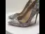 Chic / Beautiful Casual Color block Cartoon Pumps 2019 Leather Printing 12 cm Stiletto Heels Pointed Toe Pumps