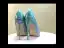 Modern / Fashion Multi-Colors Dating Pumps 2019 Leather 12 cm Thick Heels Pointed Toe Pumps
