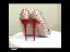Schöne Nude Abend Pumps 2019 Leder Multifarben Niet 12 cm Stilettos Spitzschuh Pumps