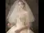 Chic / Beautiful Champagne Wedding Dresses 2019 A-Line / Princess V-Neck Short Sleeve Backless Beading Tassel Appliques Lace Cathedral Train Ruffle