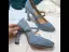 Fashion Sky Blue Prom Pumps 2021 Leather 10 cm Stiletto Heels Pointed Toe Pumps High Heels
