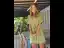Summer Spring Casual Yellow Shorts Jumpsuit 2021 V-Neck Buttons Sash 1/2 Sleeves Loose