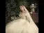 Classy Champagne Wedding Dresses 2019 Ball Gown Off-The-Shoulder Short Sleeve Backless Beading Court Train Ruffle