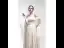 Élégant Champagne Robe De Soirée 2019 Princesse De l'épaule Manches de cloche Plumes Perlage Perle Train De Balayage Volants Dos Nu Robe De Ceremonie