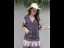 Bohemia Spring Summer Resort Wear Khaki Floral Women Dresses 2021 V-Neck Short Sleeve Loose