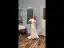 Modest / Simple Ivory Plus Size Wedding Dresses 2021 Trumpet / Mermaid V-Neck Lace Flower Short Sleeve Floor-Length / Long Wedding
