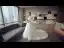 Chic / Beautiful Champagne Wedding Dresses 2018 Ball Gown Lace Appliques High Neck Backless Long Sleeve Cathedral Train Wedding