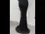 Sexy Scintillantes Noire Paillettes Robe De Soirée 2021 Trompette / Sirène Une épaule Perlage Sans Manches Dos Nu Longue Soirée Robe De Ceremonie