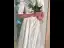 Modest / Simple Ivory Satin Homecoming Graduation Dresses 2021 A-Line / Princess Square Neckline 1/2 Sleeves Tea-length Formal Dresses