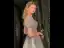 Scintillantes Gris Paillettes Robe De Bal 2021 Princesse Encolure Carrée Manches Courtes Dos Nu Longue Promo Robe De Ceremonie