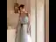 Modest / Simple Sky Blue Bridesmaid Dresses 2021 A-Line / Princess Short Sleeve Backless Bow Sash Floor-Length / Long Bridesmaid Wedding Party Dresses