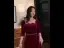 Charming Burgundy Suede Evening Dresses  2021 A-Line / Princess Square Neckline Rhinestone 1/2 Sleeves Backless Bow Floor-Length / Long Evening Party Formal Dresses